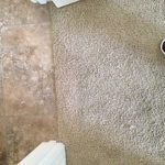 Carpet Repaired at tile