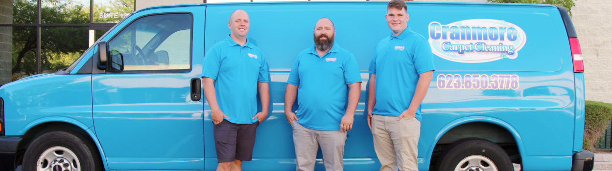 Team photo in front of Company Truck